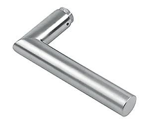 HOPPE Amsterdam 3289444 Embout poussoir en acier inoxydable mat