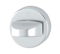 Hoppe Bouton Rotatif pour Porte fusible Fendu, 8 x 40, Aluminium, 1 pièce, 6988513