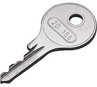 Hoppe HOPPE Clé de poignée de fenêtre, même clé 2D156, fer nickelé Quantité:1