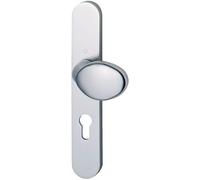 Hoppe - Ensemble de 2 poignees de porte verona-coloris argent - Fonction.Palière clé I* -