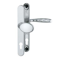 Hoppe Ensemble de portes profilées Hoppe NY 76G/3346/1810 Alu.F1 PZ f.TS 67-72mm Quantité:1
