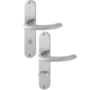 HOPPE Garniture à plaque longue Marseille E1138Z/302 Acier inoxydable F69 ( 3000252287 )