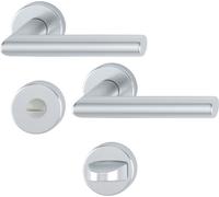 HOPPE Garniture à rosette Amsterdam 1400/42KV/42KVS aluminium F1 ( 3000203802 )
