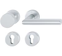 HOPPE Garniture à rosette Amsterdam 58/42KV/42KVS/1400 aluminium F1 ( 3000203803 )