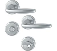 Hoppe Garniture de poignée de roissy sur rundrosette, 3066831