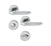 Hoppe Garniture de poignée de roissy sur rundrosette, 3066865