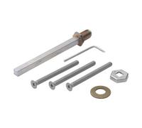 Hoppe Hoppe Bef-set. Protections anti-torsion 4-KT. 8mm TS 77-82mm Quantité:1