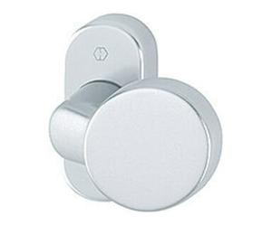 Hoppe HOPPE Bouton PT sur rosace 58G/55, ovale VK8 naturel anodisé Quantité:1