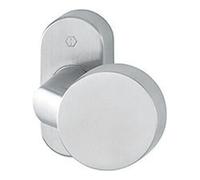 Hoppe HOPPE Bouton PT sur rosace E58G/55, inox mat ov. Quantité:1