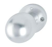 Hoppe HOPPE Bouton ZT sur rosace 50/50, rond, anodisé couleur naturelle Quantité:1