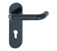 Hoppe HOPPE FH-DRG, plaque courte Paris FS-K138/353K PZ,9/72, ovale noir profond,AP Quantité:1