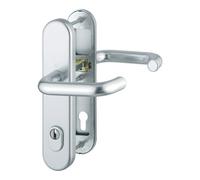 Hoppe HOPPE Garniture de porte à plaque longue HT-Schutz Paris 138/3332ZA/3310,PZ,E92 couleur naturelle Quantité:1