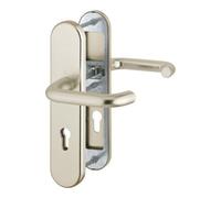 Hoppe HOPPE Garniture de porte à plaque longue ZT-protection, Paris 138L/3331/3310, PZ, argenté nickelé E72 Quantité:1