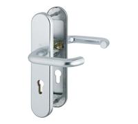 Hoppe HOPPE Garniture de porte à plaque longue ZT-Schutz, Paris 138L/3331/3310, PZ, E72 couleur naturelle Quantité:1