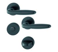 Hoppe HOPPE Garniture rosace 1510/42KB/42KBS, F9714M, WC, 37-47 Quantité:1