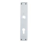 Hoppe Hoppe paire de blindage longue 202SP F1/ nature. F1 PZ 72mm Quantité:1