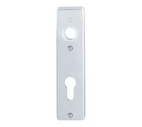 Hoppe Hoppe paire de blindages courts 202KP aluminium. F1 PZ Quantité:1