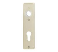 Hoppe Hoppe paire de blindages courts 202KP aluminium. F2 PZ Quantité:1