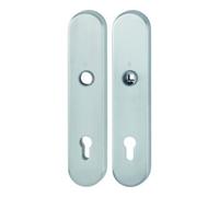 Hoppe HOPPE Paire de plaques de protection longues E3331/3310 ES1 (SK2), inox F69 Quantité:1