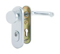 Hoppe HOPPE Paris 58/3332KZA/353K-1/138L ovale, PZ E72, F1 anodisé Quantité:1