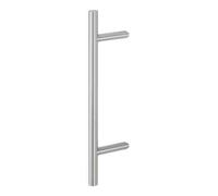 Hoppe HOPPE Poignée à bouton HT E5012, droite L600, diamètre 30 acier inox mat Quantité:1