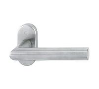 Hoppe HOPPE Poignée demi-garniture Amsterdam FS-E1400F/55,ov.,VK9 Acier inox mat Quantité:1