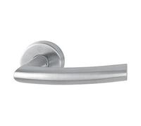 Hoppe HOPPE Poignée demi-garniture Trondheim E1430Z/42H rd.,VK10 acier inox mat Quantité:1