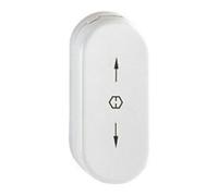 Hoppe HOPPE Rosace ovale FT, RH12, U26SV, cache coulissant blanc trafic Quantité:1