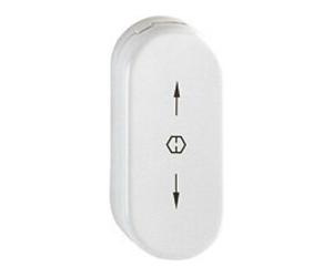 Hoppe HOPPE Rosace ovale FT, RH12, U26SV, cache coulissant blanc trafic Quantité:1