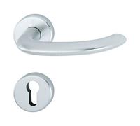 Hoppe Hoppe Rosettengrt.Mar.Mar.1138/42KV/42KVS Alu.F1 rd.PZ DIN L/R D/D/D Quantité:1