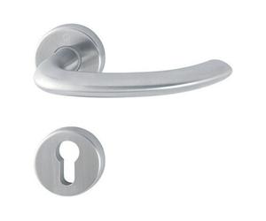 Hoppe Hoppe Rosettengrt.Mar.Mar.E1138Z/42KV/42KVS VA F69 rd.PZ DIN L/R D/D Quantité:1