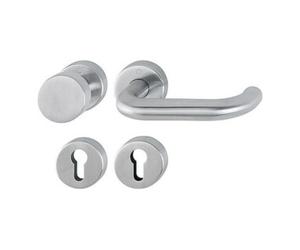 Hoppe Hoppe Rosettengrt.Paris E58/42H/42HKVS/138 VA F69 rd.PZ DIN L/R fl.D/K Quantité:1