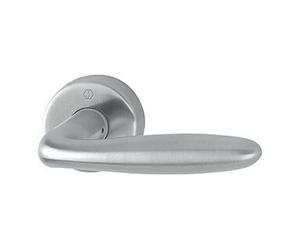 Hoppe HOPPE Verona E1800Z/42H Poignée demi-garniture HT ronde, inox mat Quantité:1