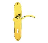 Hoppe HOPPE ZT Garniture de poignée longue, conique Caracas, M112SLN/2021 BB, 8/72, brun, TS 36-54 Quantité:1