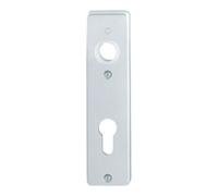 Hoppe HOPPE ZT-Plaque courte 202KP PZ, E72 Alu, F1 anodisé, pièce Quantité:1