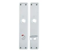 Hoppe HOPPE ZT-Plaque longue London, 202SP, WC/SS, E78 visible vissée naturel anodisé Quantité:1