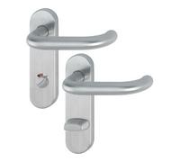 HOPPE Garniture à plaque courte Paris E138/353KH acier inoxydable F69 ( 3000203106 )