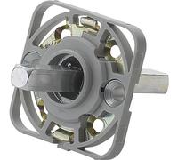 HOPPE Module de montage UP52/RFL rectangulaire - Poignée de porte rosace VK 8/62 mm en acier couleur aluminium