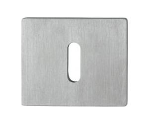 Hoppe Paire de rosettes de clés E847NS VA VA F69 Epaisseur du blindage 2mm OB rectangulaire. Quantité:1