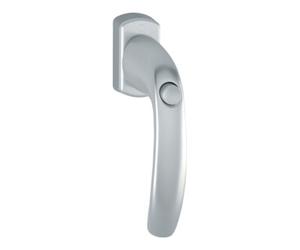 Hoppe Poignée de fenêtre Hoppe NY 0810SV/U10 Alu.F9016 35mm autobloquante Quantité:1