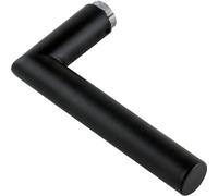HOPPE Poignée de porte Amsterdam en acier inoxydable noir mat