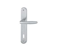 Hoppe Roissy BB 90 Poignée de porte en laiton chromé mat