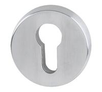 Hoppe Rosace de protection Hoppe 42 NSA PZ TS67-72mm acier inoxydable mat fin mat Quantité:1
