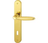 HOPPE Verona BB 90 Poignée sur plaque Laiton poli