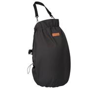Hoppediz Cape de portage softshell pour porte-bébé et écharpe, gris | Coupe-vent et déperlante, universelle, pour porte-bébé et écharpe de portage