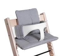 Hoppediz Coussin pour Stokke Chaise haute Tripp Trapp - À utiliser avec la Chaise Tripp Trapp et Baby Set, rembourrage extra épais pour un confort optimal - Lavable en machine, Design Kos