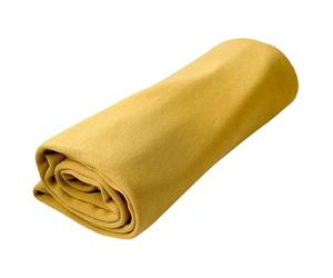 Hoppediz Couverture d'emmaillotage de qualité supérieure en Coton Bio - Couverture Polyvalente et Couverture pour bébé, idéale comme Doudou, Couverture pour bébé et Doudou ou Doudou Curry