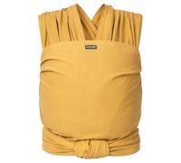 Hoppediz Écharpe de portage extensible, pour les nouveau-nés et les prématurés, 100% coton bio, curry 4.6 m