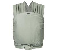 Hoppediz Écharpe de portage extensible, pour les nouveau-nés et les prématurés, 100% coton bio, sauge 5.4 m