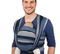 Hoppediz Écharpe de portage tissée dès la naissance, Montreal 4,60 m | Écharpe de portage ergonomique pour nouveau-nés et tout-petits, notice incluse